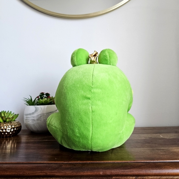 Rare Fiesta Toy Kiss Me Heart Frog Plush Stuffed Animal Valentine's Day Gift - Picture 10 of 14
